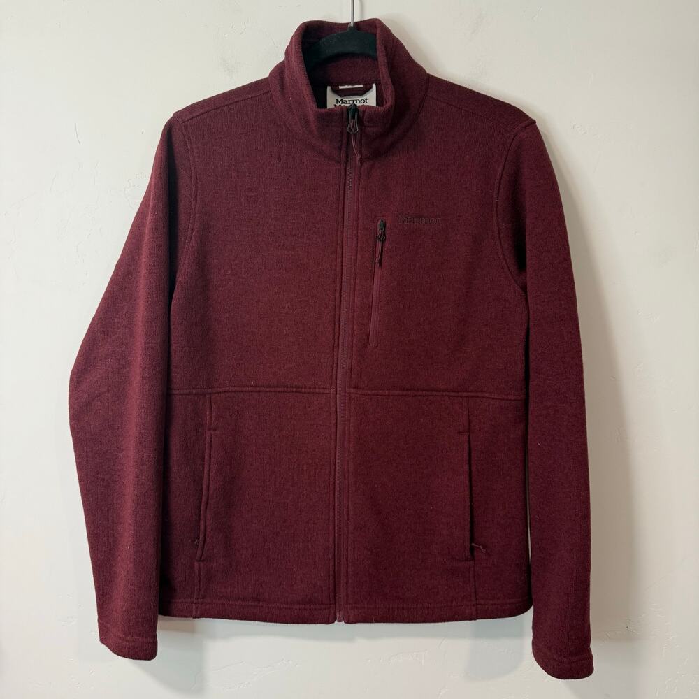Marmot Women's Dropline Fleece Jacket‎ Dark Red Medium